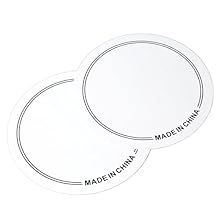EXCELLENT PET MATERIAL: This drum sticker is made of excellent PET material which ensures durability and long term use. ANTI ABRASION DESIGN: This drum sticker features an anti abrasion design that prevents the drum skin from being abraded and extend...
