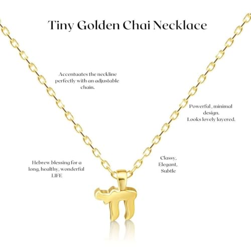 Alef Bet by Paula Chai Hebrew Mini Necklace Parent4