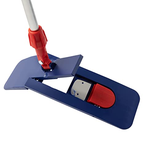 Prieser 3 in 1 Profi Mix Bodenwischer Set – Putzmittel in Industriequalität – Mop Set Baumwolle 50cm – Inklusive hochwertigem Teleskopstiel – Wischer Set – Bild 4