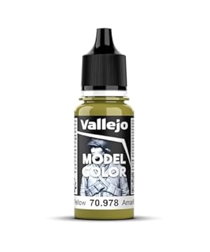 Vallejo Model Color 17 ml Acrylic Paint - Dark Yellow