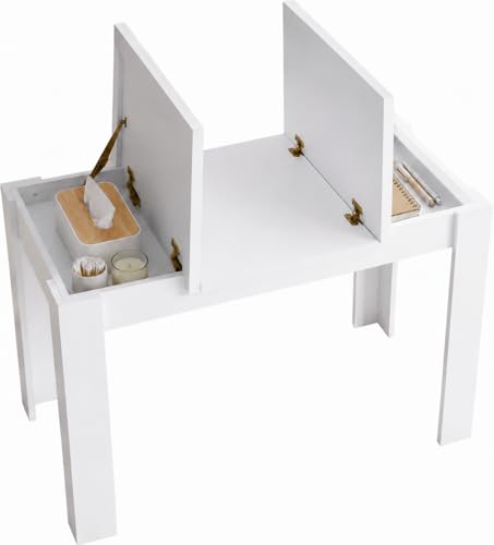 Xinyvee Mesa Comedor Mesa de Comedor Blanca