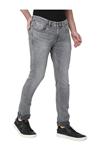 Image of Spykar Men's Slim Fit Low Rise Casual Jeans
