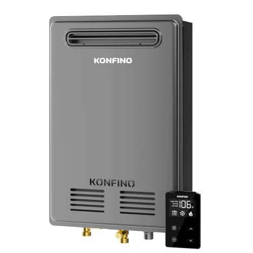 Outdoor Natural Gas Tankless Water Heater, 190,000 BTU, 8.1 GPM