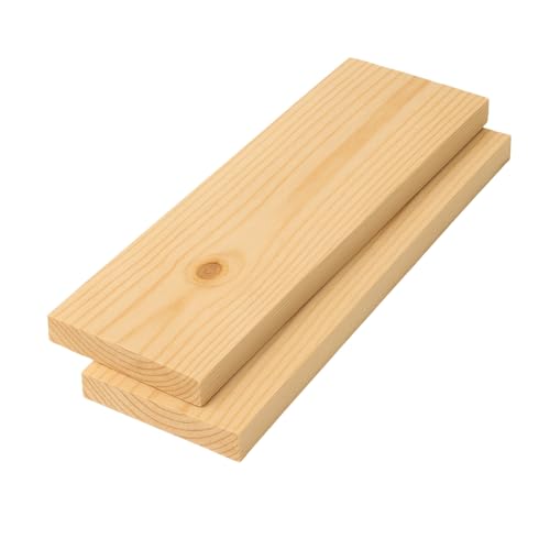 Image of Wooden Planks for Funiture and DIY Projects | Pinewood Planks for Crafting and Arts pack of Two