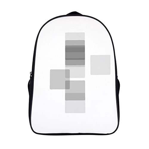 Mochila escolar unisex de 40x28x16cm con diseño 3D cool para adolescentes