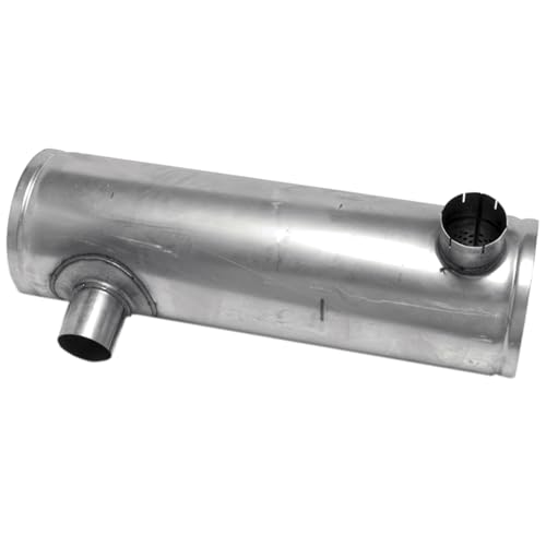 Image of Walker Heavy Duty 22642 Direct Fit Exhaust Muffler 4 inch Inlet (ID) 4 inch Outlet (ID)