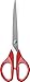 Produktbild Heyda 204809423 Universalschere Colour Code (18 cm mit Soft-Touch-Einlage) rot / red