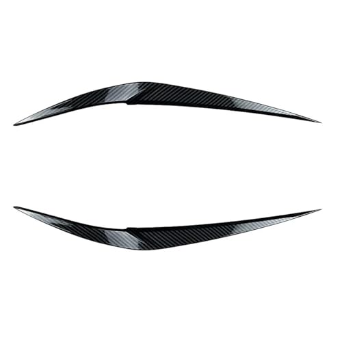 Cache-phares noir brillant pour BMW X1 F48 de 2016 à 2020