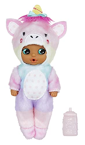 Animal Babies Series 5 Baby Born Surprise – Collectible Dolls with Swaddle and Pouch; Dinosaur, Unicorn, Lion, Penguin, Cow. Ages 3+
