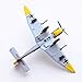 ZEZEFUFU 1:110 Alloy WWII Germany Junkers JU-87 Stuka Bomber Plane Model Aviation Science Exhibition Model Accessory