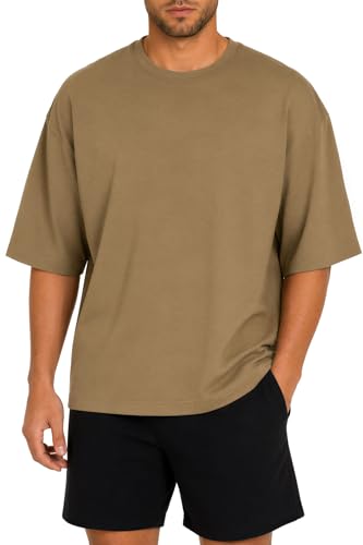 T-Shirt Oversize pour Homme Reichstadt en pur coton respirant et durable