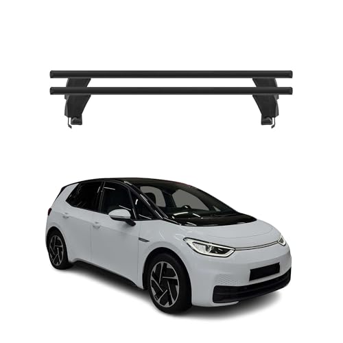 OMAC Barras Transversales Aluminio para Peugeot Rifter 2018-2026 – Antirrobo – Canal en T – City Crash Test – Máx 75 kg Gris