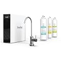 PF WaterWorks Innova Tankless Reverse Osmosis RO Water Filteration System with Smart Lighted Faucet in SS Finish