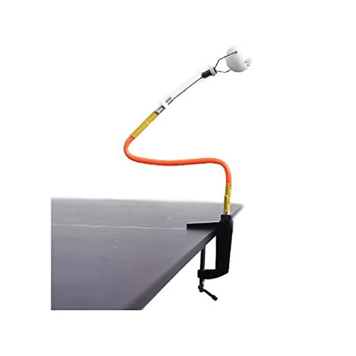 LANFIRE Professional Table Tennis Training Robot Fixed Rapid Rebound Ping Pong Ball Machine Table Tennis Trainer for Stroking