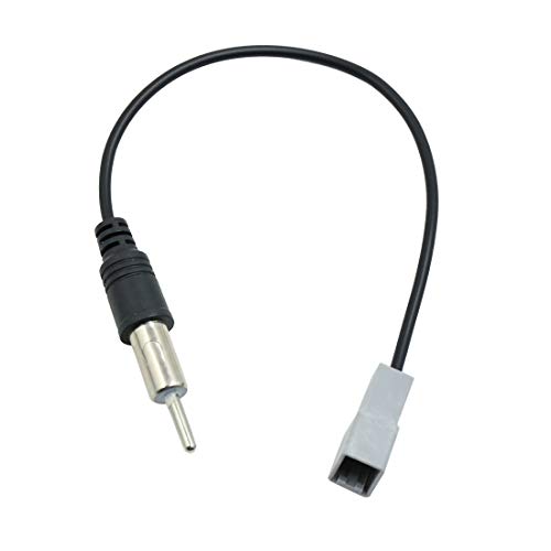 X AUTOHAUX DC 12V Car DVD CD Radio FM Antenna Aerial Wire Harness Adapter Cable for Hyundai