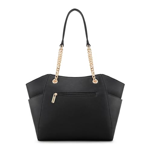 Image of Handbags for Women Chain Shoulder Vegan Leather Tote Bag Top Handle Handbag
