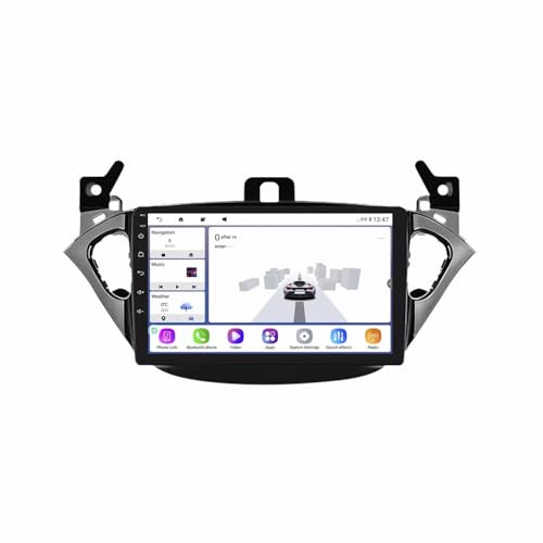 GPS Coche Opel Corsa E con Carplay sin cables para evitar multas de tráfico
