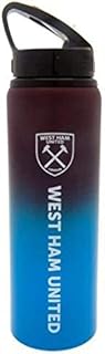 West Ham United Utd Fc Aluminium Sports Water Drinks Bottle Fade Design XL