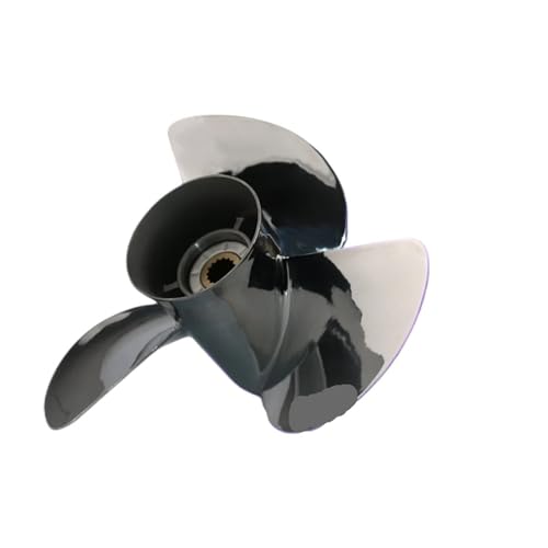 Image of Boat Propeller for Y 85hp 50hp 60hp 70hp 75hp 80hp Screw 13 1 /2x15 Stainless Steel Propeller 3 Blade 15