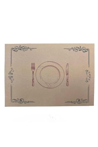 Amerikan Servis, Kraft 32X45 Cm 100 Adet, Gizpak