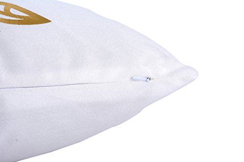 Kingla Home Love Heart White Throw Pillow Covers Cute Lumbar Pillow Cover 45X45Cm Soft Decorative Couch Cushion Covers 18X18 Inch #TOP4