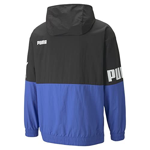 PUMA Men's Power Hooded 1/2 Zip Windbreaker2