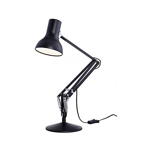 Type 75 Mini LED lámpara de escritorio, negro 15 wattsW