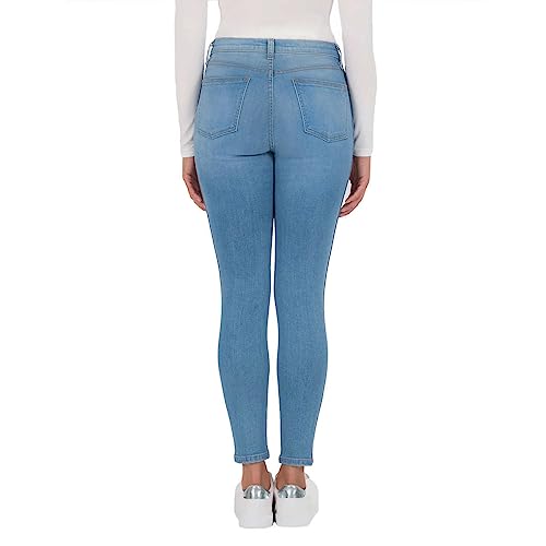 Kirkland Signature Women's High-Rise Skinny Jeans (Blue, 10)4
