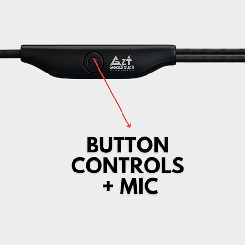 Image of Loud Pro Wired Earphone with Powerful HD Mic for Clear Sound, in-Line Volume Controller & Noise Cancellation Compatible with only 3.5mm Jacks in Mobiles- Black