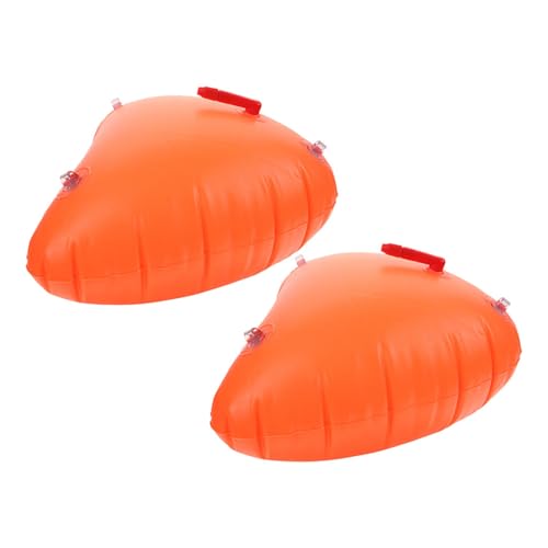 Healeved - Healeved Ensemble de 2 Dispositifs de Sécurité Gonflables pour Kayak et Canoë Bouée de Flottaison Résistante Facile à Gonfler Adaptée aux Sports Nautiques et Navigation Extérieure
