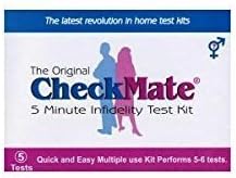 CheckMate Infidelity Tests; detect Semen Test Kit; at home use (10 tests/box) by Mini Gadgets
