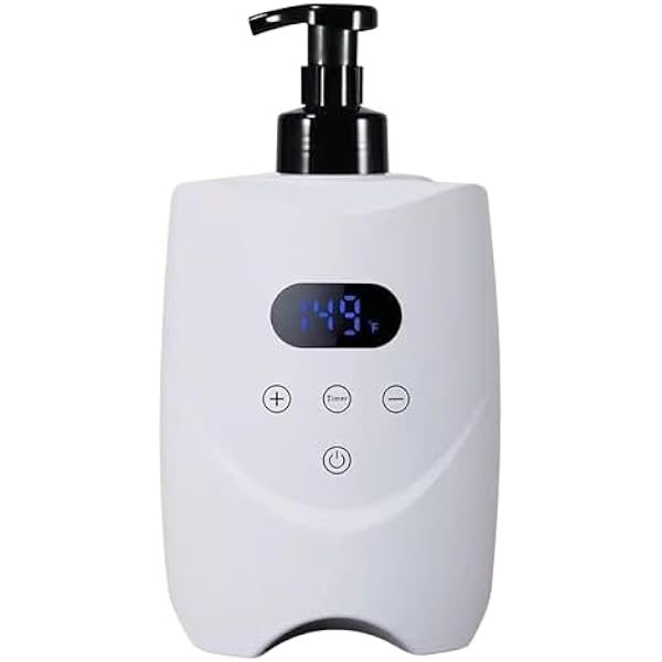 Elitzia Maszyna do golenia z gorącą pianą cieplej dla mężczyzn, inteligentna kontrola temperatury, pojemność 500 ml, szybkie nagrzewanie, dozownik kremu do golenia, maszyna do gorącej piany, do salonu