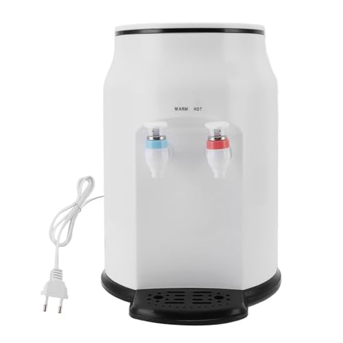 Dispensador de Agua de la encimera, Mini Filtro de Agua de 500W Dispensador Top Carga Máquina de Agua Caliente eléctrica con Temperatura Constante para el hogar y la Oficina