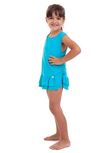 SAÍDA DE PRAIA INFANTIL AZUL BEST FIT