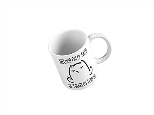 Caneca Exclusiva - Dia dos Pais - Melhor Pai de Gato