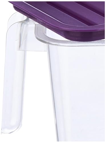 Image of Fridge Storage Box 1000ml Handle, Kitchen Organizer Container Set Pack of 3