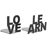 sujetalibros letras Dimensiones aproximadas: 8,3 x 12,1 x 10,4 cm. Sujetalibros de aprendizaje: 16,3 x 12,2 x 10,4 cm