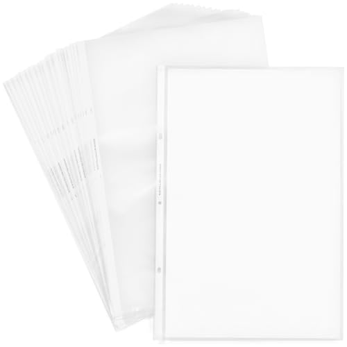 11×17 Teczka na dokumenty, 60 sztuk, biała (563080)
