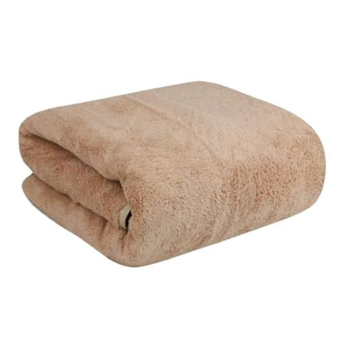 Image of Fezora Microfiber Bath Towel for Men & Women - Large Size 70x140 cm, 400 GSM, Ultra Soft, Quick Dry, Lightweight & Super Absorbent Towel for Bathroom, Gym, Spa, Travel & Swimming (Beige)