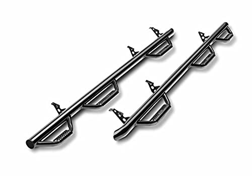 N-Fab Nerf Steps Gloss Black para Ford F-250/F-350 2017-2022 miniatura 2