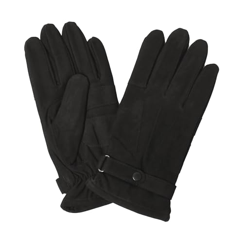 [Barbour] [バブアー] LEATHER THINSULATE GLOVES MGL0007 手袋 メンズ M ブラック [並行輸入品]