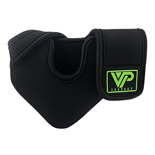 Travel Transducer Cover, Transducer Protective Cover for Garmin Livescope Plus LVS32, Neoprene Thick Travel Transducer, Veepeey LVS32 Protect Livescope Covers for Transducer Lowrance - Black
