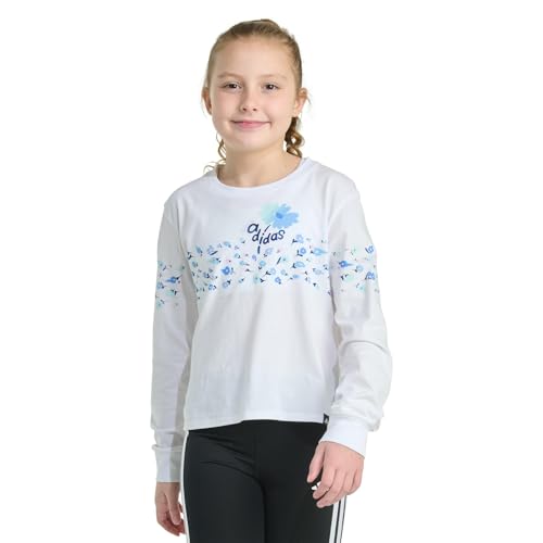 adidas Girls' Long Sleeve Tee