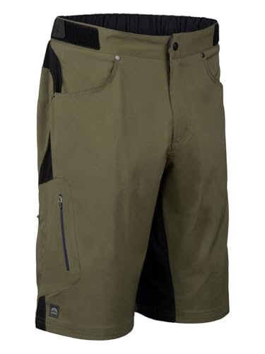 ZOIC Ether 12" Men's Mountain Bike Shorts w/ 9" Liner, Malachite, Large