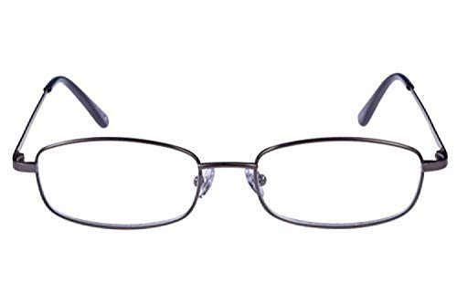 Foster Grant T19 GUN Men's Titanium Reading Glasses +1.25