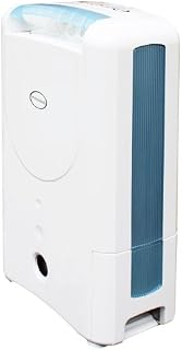 EcoSeb DD122EA-CLASSIC Desiccant Dehumidifier with Ionizer, 15-Pint, White, 120V
