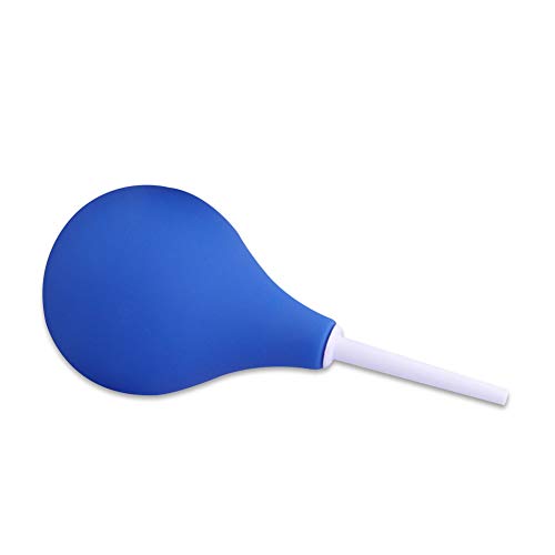 Lavement Anal Douche anales et Vaginale silicone Medical Caoutchouc hygiène Poire de Lavement anus pour Nettoyage privé Nettoyage de Côlon,89ML Grande capacité Balle Flusher pour Femme et Homme - Noir Cover