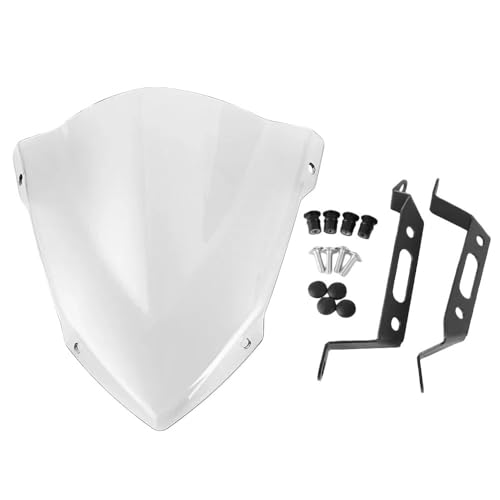 Déflecteur vent robuste pour pare-brise moto MT-07 FZ-07 design aérodynamique 2018-2024