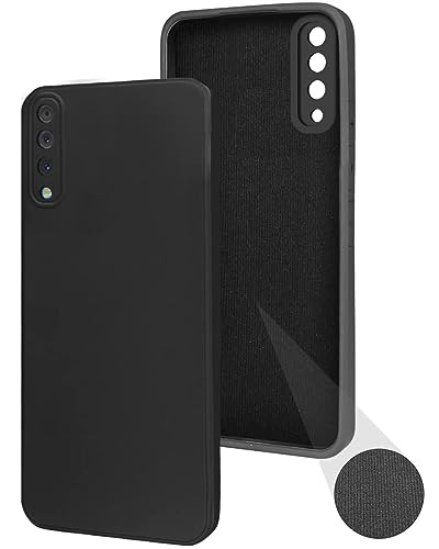 Jkobi Back Cover Case for Samsung Galaxy A50 / Galaxy A50s (Matte Silicone with Inside Fiber Cloth |Black) Jkobi Back Cover Case for Samsung Galaxy A50 / Galaxy A50s (Matte Silicone with Inside Fiber Cloth |Black)