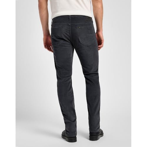 Lee - Jeans Herren - Slim Straight Fit - Rider - Dunkelgrau Gedeckt – Ansicht 2